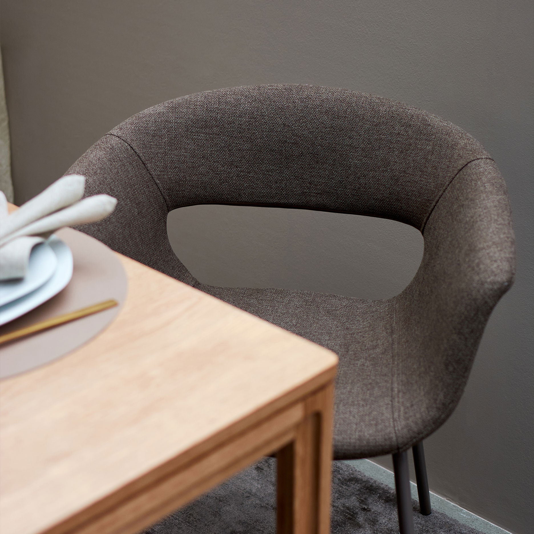 Messina Esszimmerstuhl Stoff